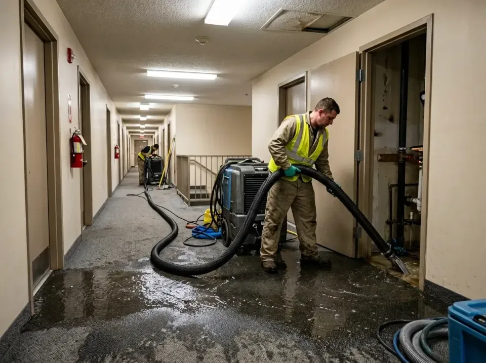 multi-unit-apartment-hallway-f-005 — frequently asked questions, Emergency Burst Pipe Water Extraction & Removal in Galax, VA